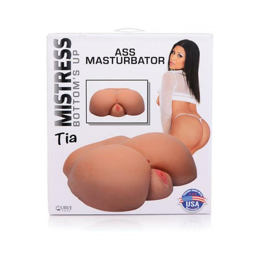 Curve Novelties Mistress Bottom's Up Tia Ass Masturbator - Medium