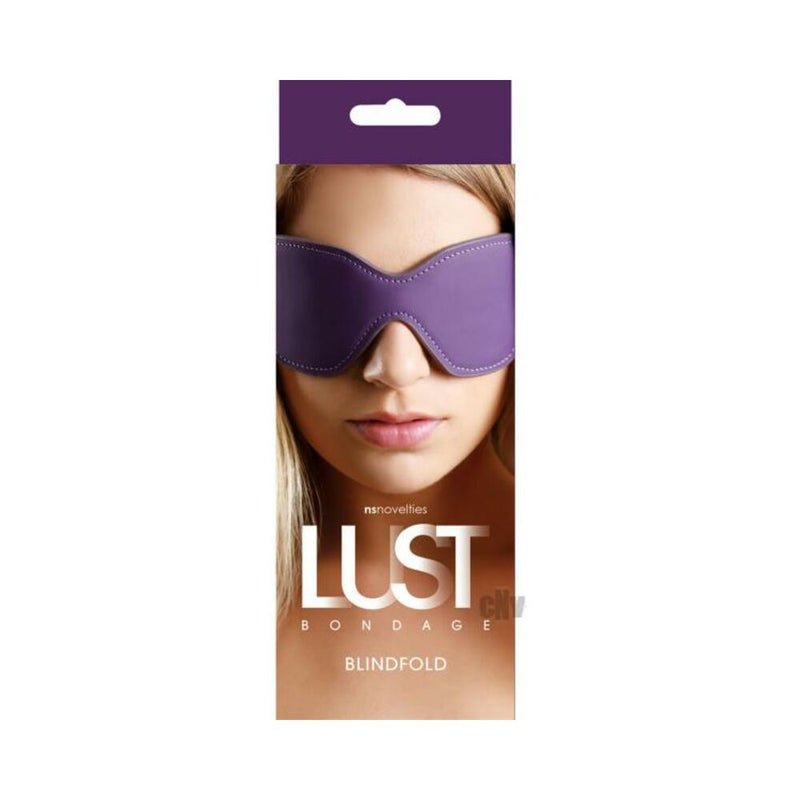 Lust Bondage Blindfold Purple O/S