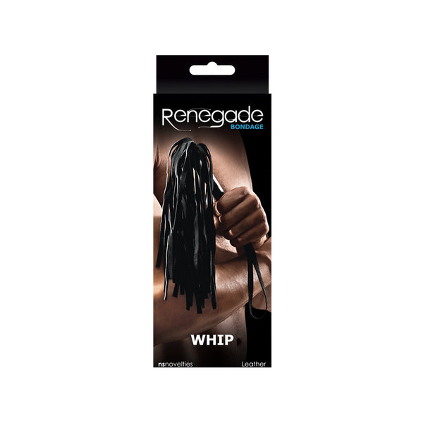 Renegade Bondage Whip - Black