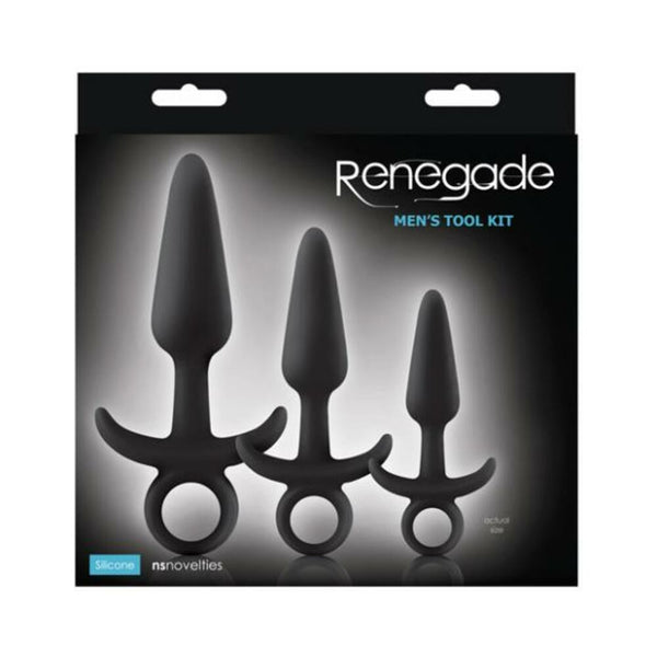 Renegade Men's Tool Kit Anal Set Black