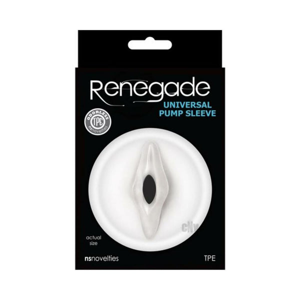 Renegade Universal Pump Vagina Sleeve Clear
