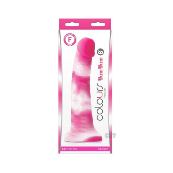 Colours - Pleasures - Yum Yum 8 In. Dildo - Pink