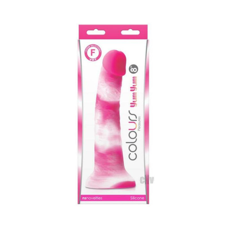 Colours - Pleasures - Yum Yum 8 In. Dildo - Pink