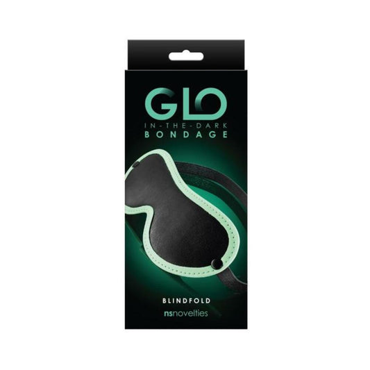Glo Bondage Blindfold Green