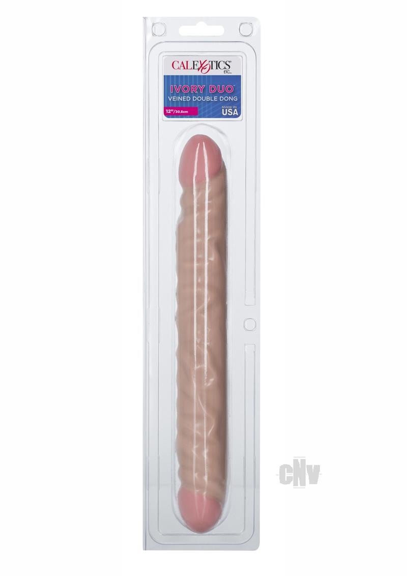 Ivory Duo 12veined Dbl Dong