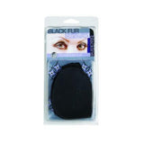 Fur Blindfold Black