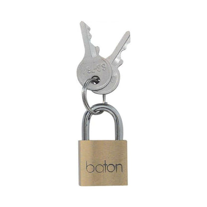 Bondo Hardware Brass Padlock .75 Inch