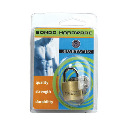 Bondo Hardware Brass Padlock .75 Inch