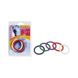 Rainbow Rubber C Ring 5 Per Set 1.5 Inch