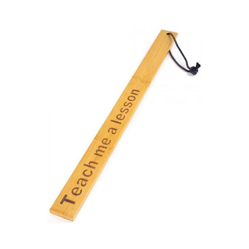 Spartacus Bamboo Paddle Teach Me A Lesson