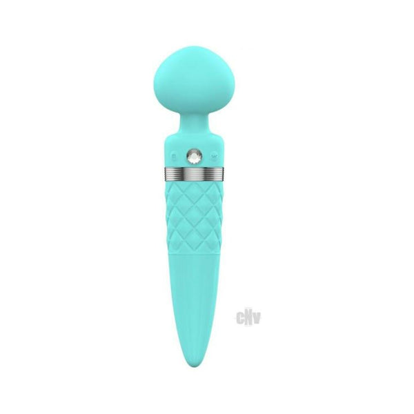 Pillow Talk Sultry Massager Wand Teal