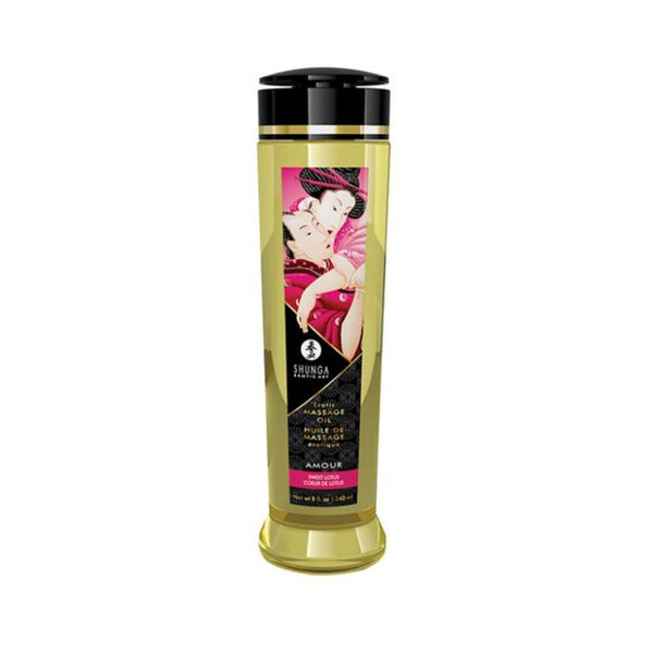 Shunga Massage Oil - 8 Oz Sweet Lotus