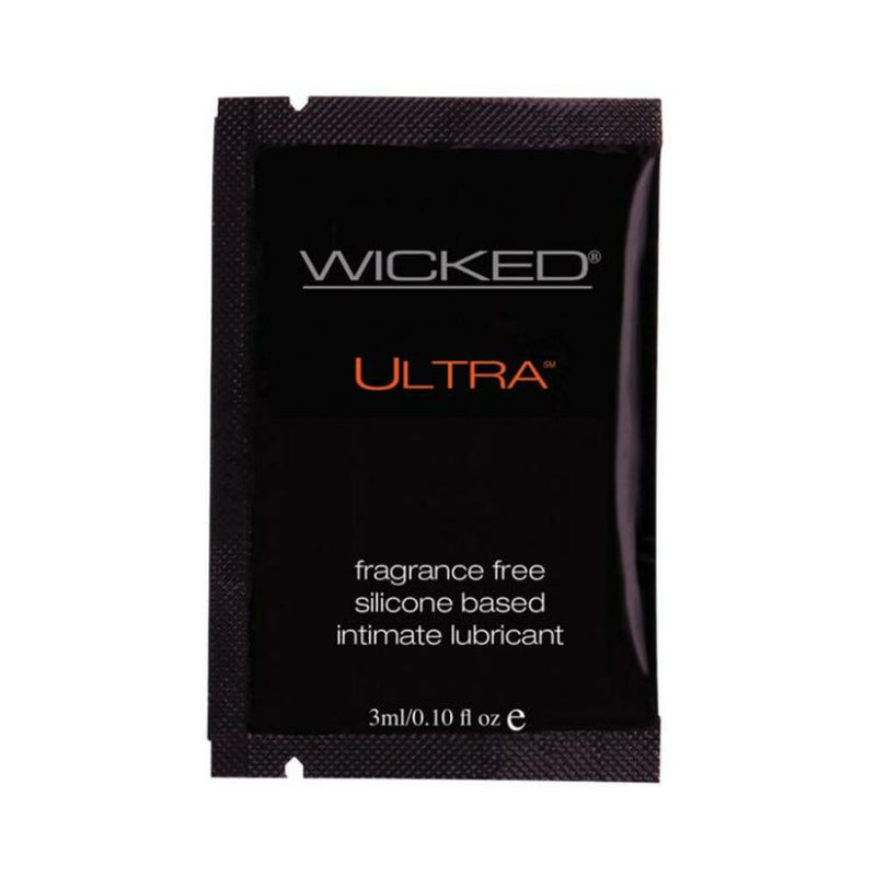 Ultra Silicone Based Lubricant - 3 ml. Packet Fragrance Free