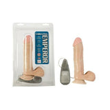 Vibrating Emperor Dildo 8 Inch Ivory