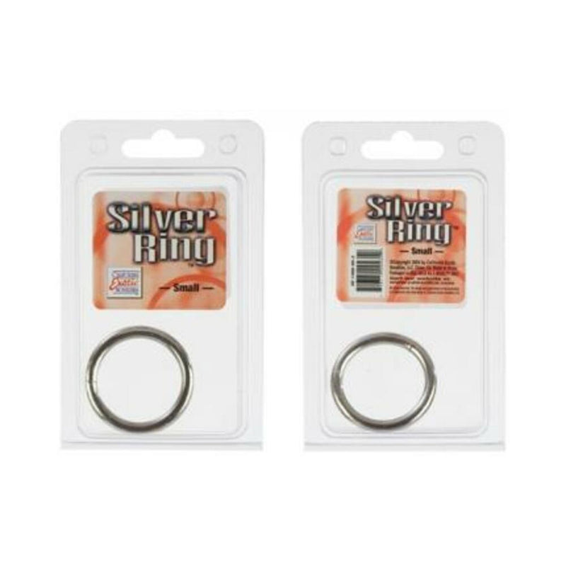 Silver Cock Ring - Small