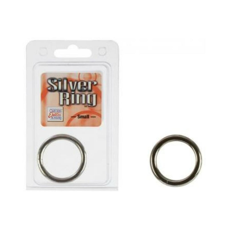 Silver Cock Ring - Small