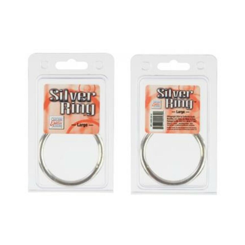 Silver Cock Ring - Large