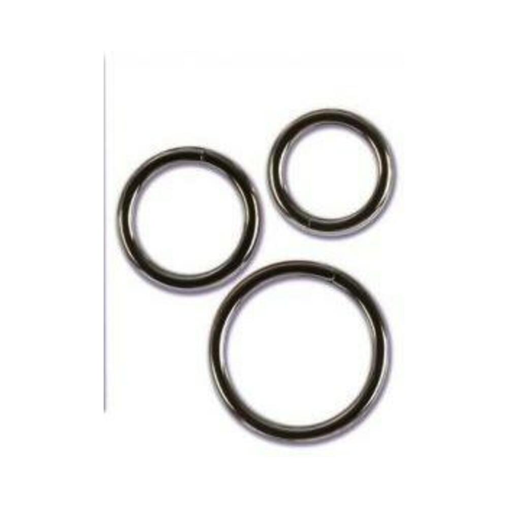 Silver O Ring 3 Piece Set