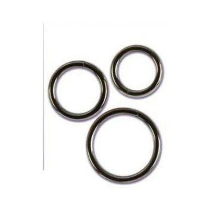 Silver O Ring 3 Piece Set