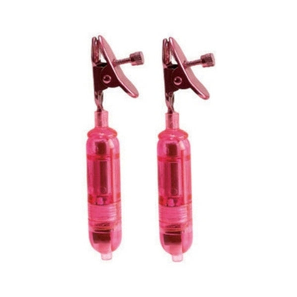 One Touch Vibrating Nipple Clamps