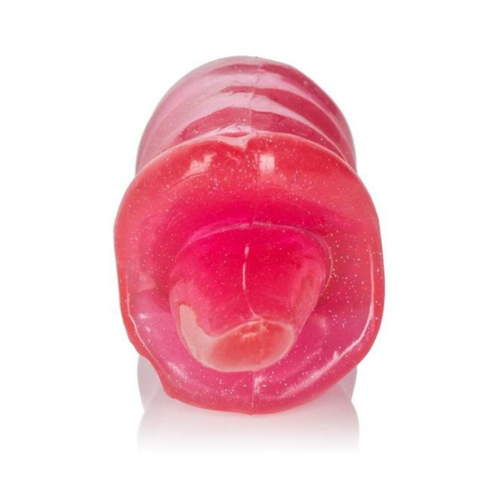 Waterproof Power Buddies Red Tongue Mini Vibrator