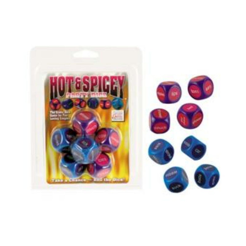 Hot and Spicey Party Dice