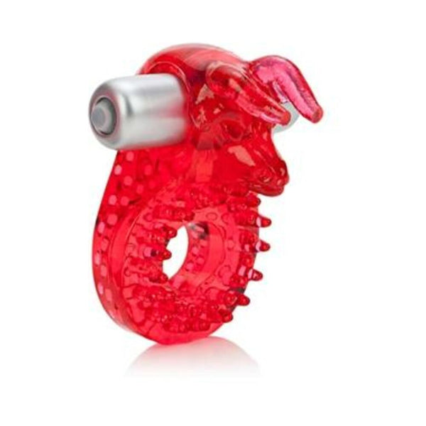 Couples Raging Bull Red Vibrating Ring