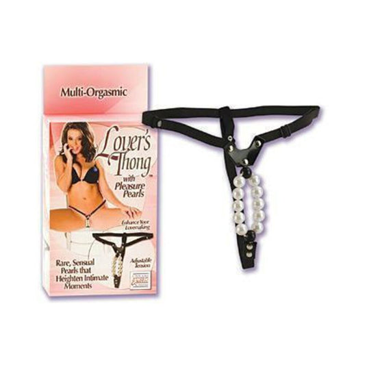 Lover's Thong  with Pleasure Pearls