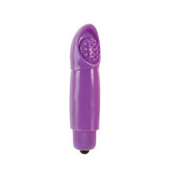 Zingers Nubby Sleeve Purple Vibrator