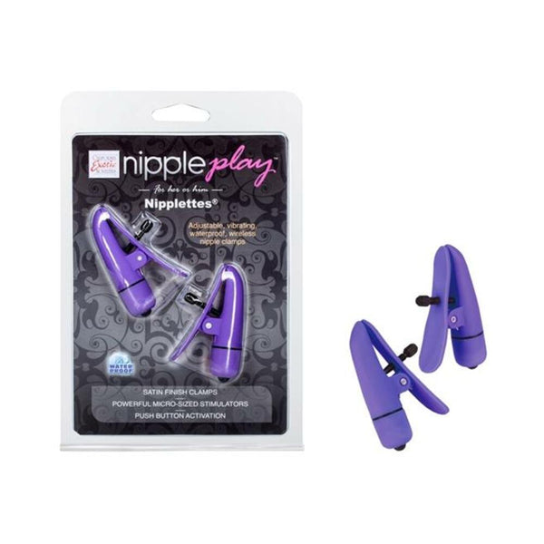 Nipplettes Purple Nipple Clamps