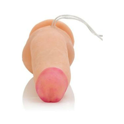 Max Vibrating C*ck & Balls 6.75in W/suction Cup