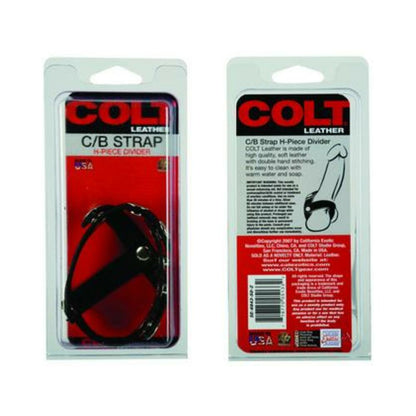 Colt Leather C/b Strap H-Piece Divider