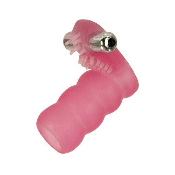 Pleasure Enhancer With Removable Stimulator Waterproof 3.5 Inch Pink