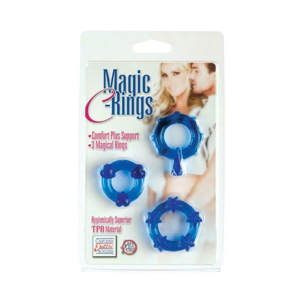 Magic C Rings Set Of 3 Blue