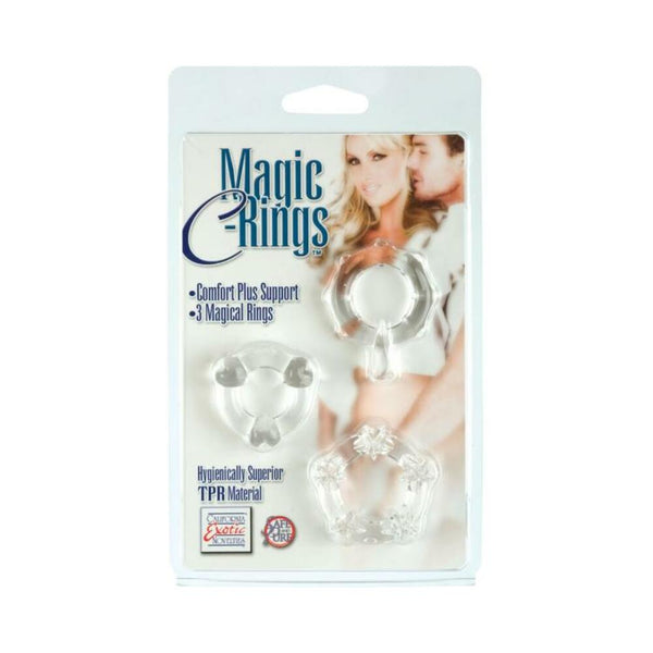 Magic C Rings Set Of 3 Clear