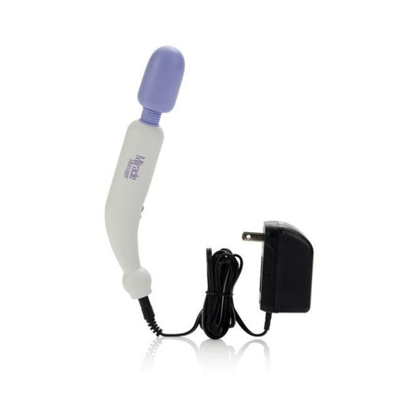 My Mini Miracle Massager Electric 2 Speed 120 Volt 8" - White/Purple