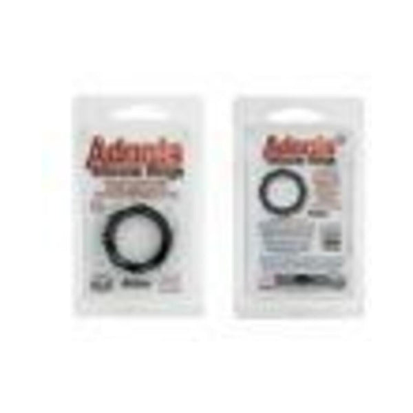 Adonis Atlas Silicone Ring - Black
