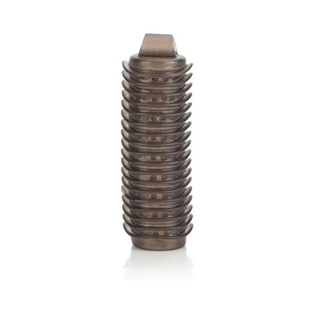 Adonis Vibrating Stroker - 10 Function Smoke