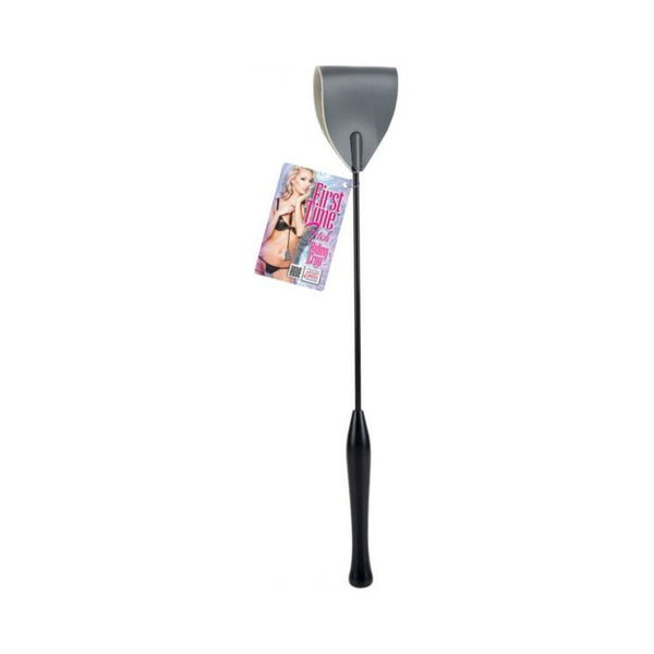 First Time Fetish Riding Crop Grey 16.5 Inch