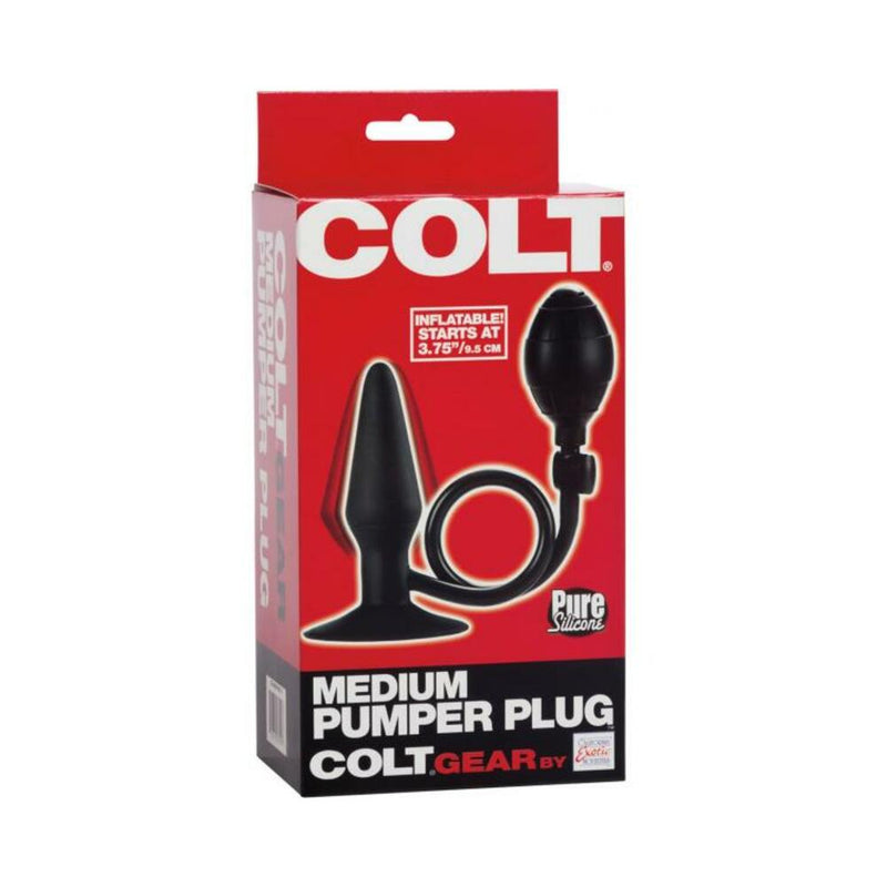 Colt Medium Pumper Plug - Black