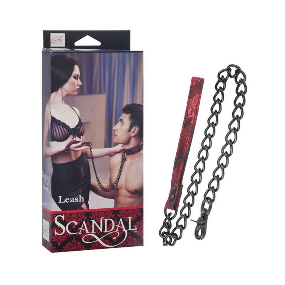 Scandal Leash Black/Red