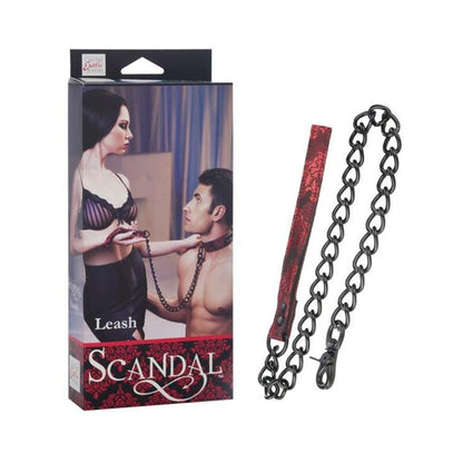 Scandal Leash Black/Red