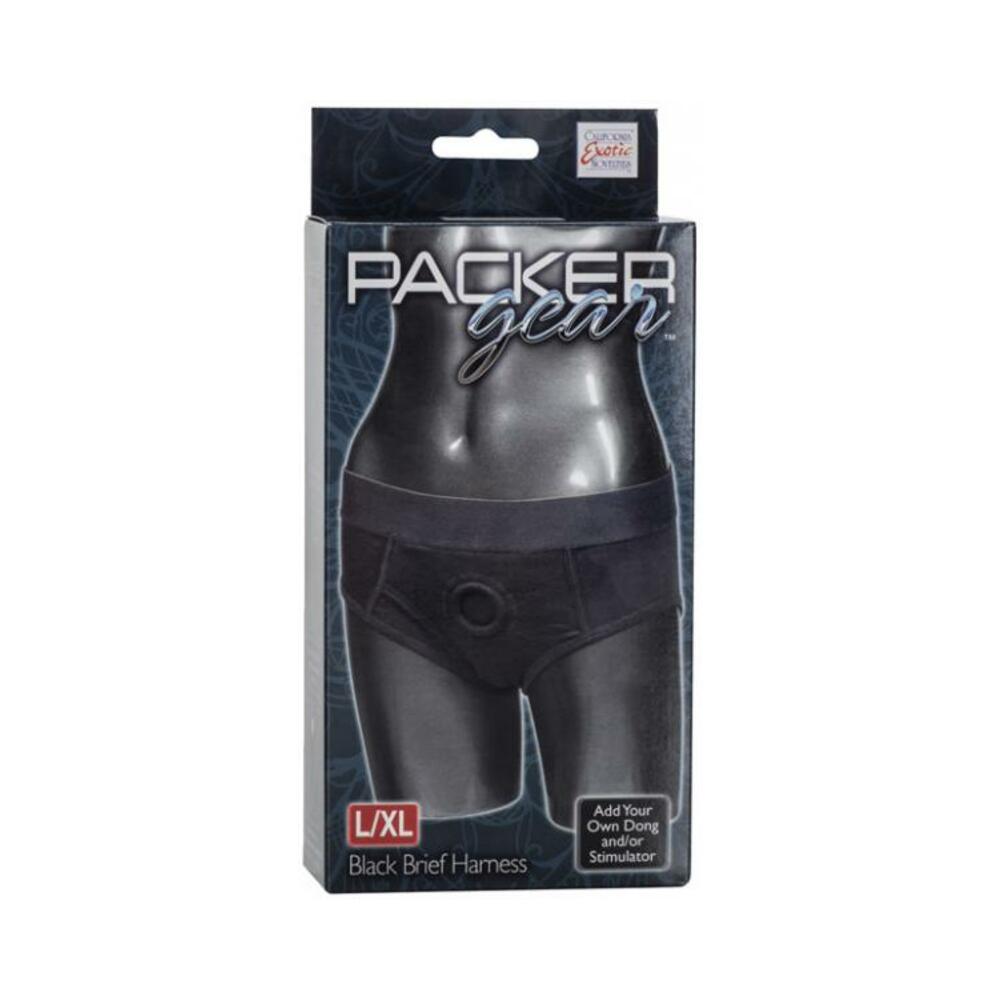 Packer Gear Black Brief Harness L/XL