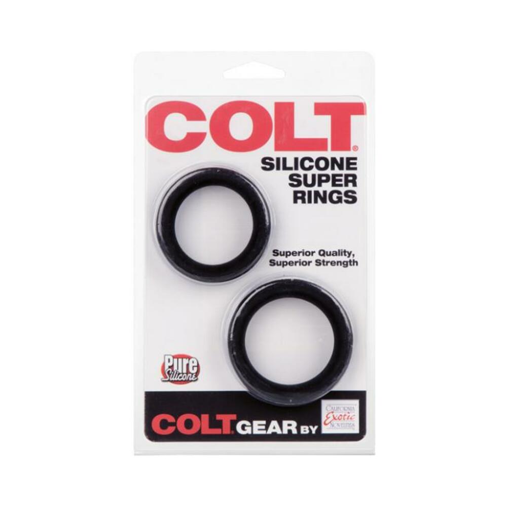 Colt Silicone Super Rings - Black