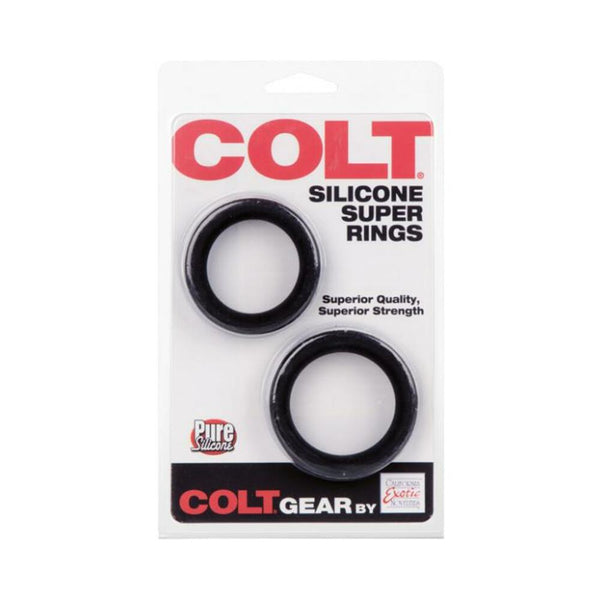 Colt Silicone Super Rings - Black