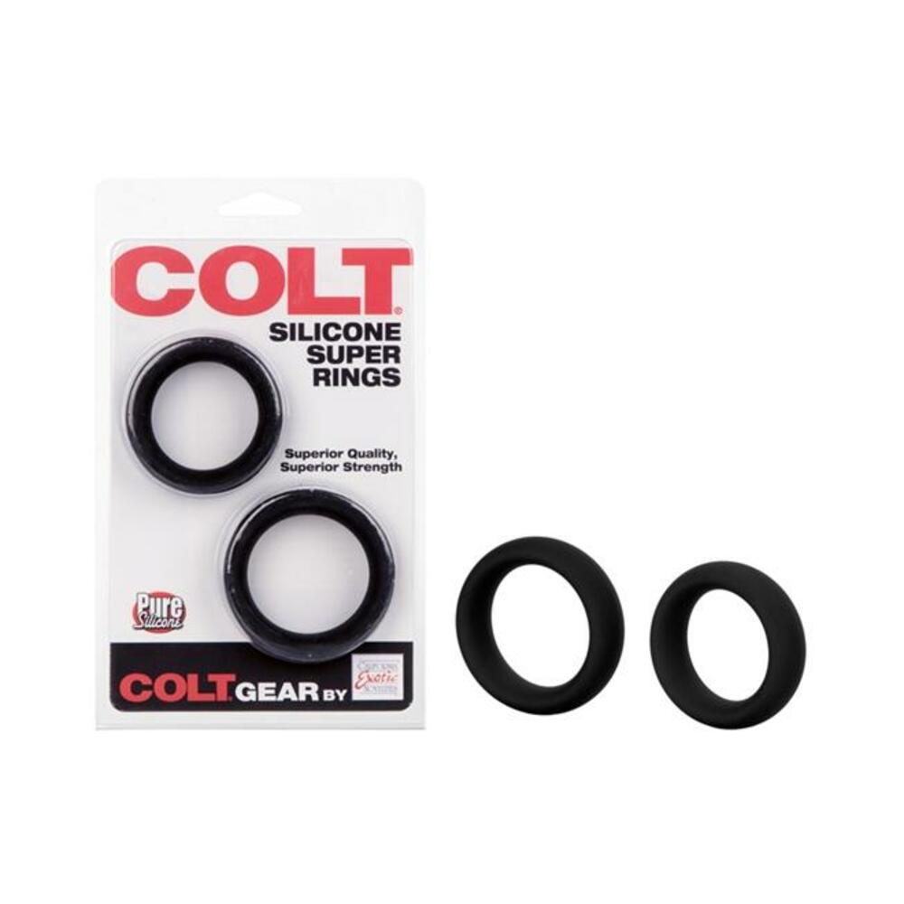 Colt Silicone Super Rings - Black