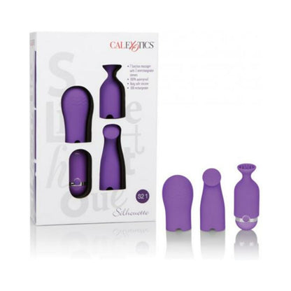 Silhouette S21 Vibrator with 3 Sleeves Purple