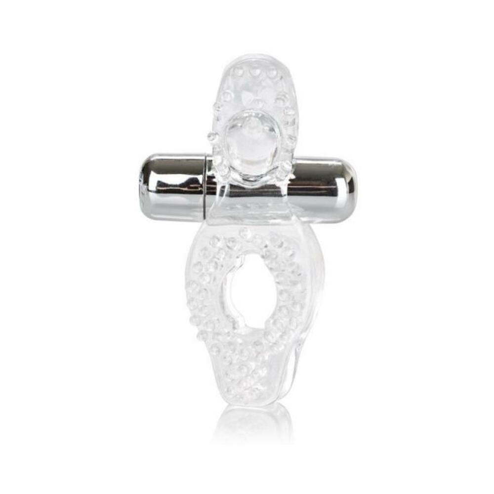 Wireless Passion Enhancer Clear Vibrating Cock Ring