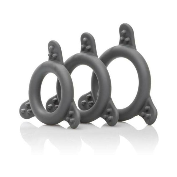 Pro Series Silicone Ring Set 3 Sizes Smoke
