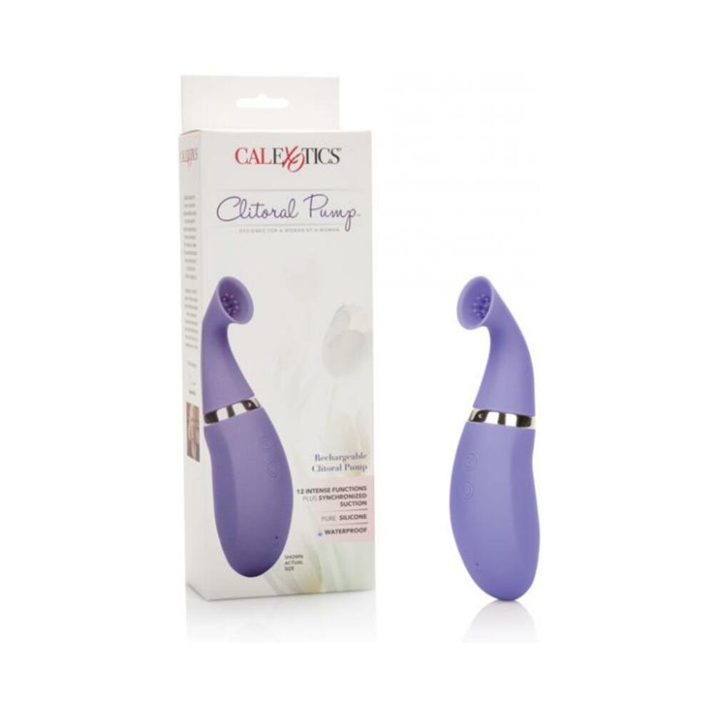 Clitoral Pump Rechargeable - Purple